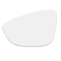 Side Mirror Glass with Adhesive Left Driver Side Replace for Volkswagen CC (2009–2017)