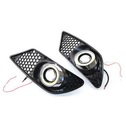 Fog Light Grill Pair for Mercedes C-Class W204 (2008–2010)