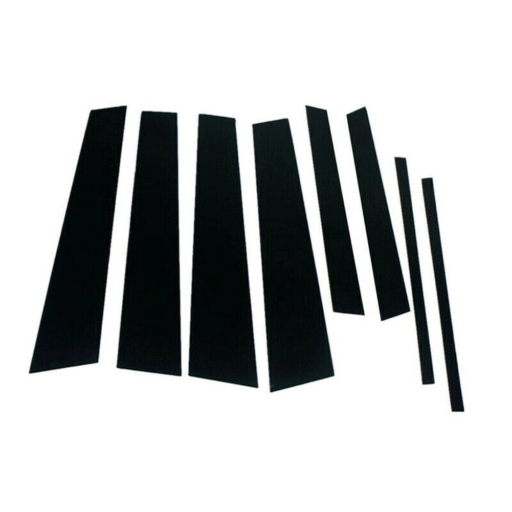 8 Pcs Window Trim Pieces for BMW X5 E70 (2007–2013)