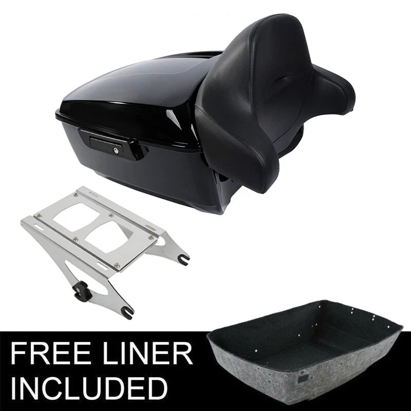 Trunk Backrest Mount Rack for Harley Touring Electra Glide (2014–2026)