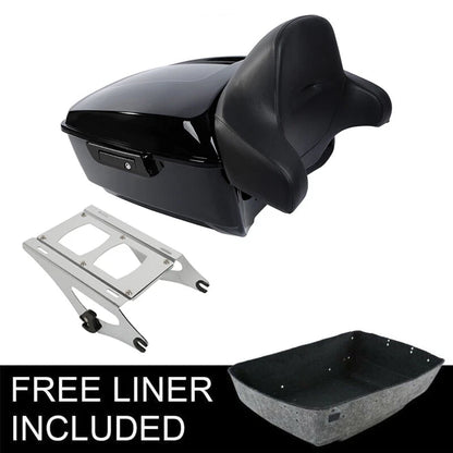 Trunk Backrest Mount Rack for Harley Touring Electra Glide (2014–2026)