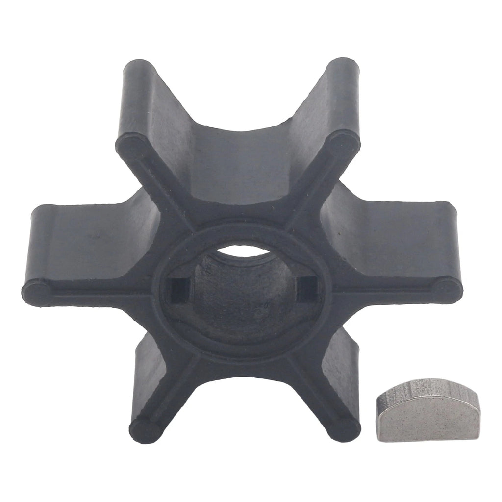 Water Pump Impeller & Key for Suzuki 2-9 HP 2-Stroke Outboard (All Years)