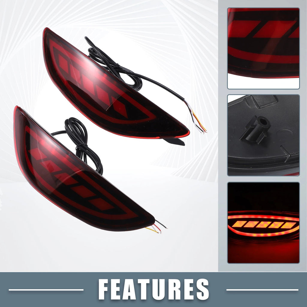 LED Tail Light Reflector Rear for Hyundai Accent (2012–2017)