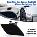 Front Right Bumper Washer Nozzle Cover Replacement for Mercedes-Benz E550 (2010–2016)
