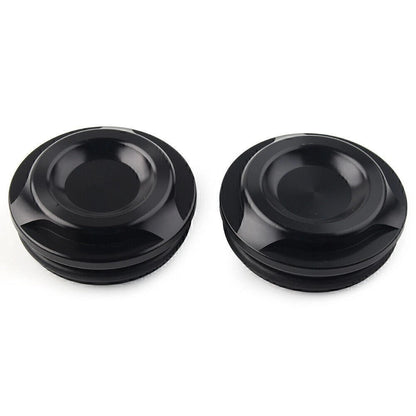 Black Cut Swingarm Pivot Bolt Cover for Harley V-Rod VRSCF/D/R (2006–2017)