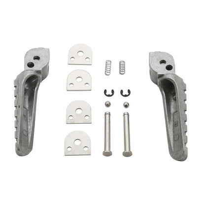 Passenger Footrests Footpegs for Ducati Monster 696 796 (2009–2014) Silver