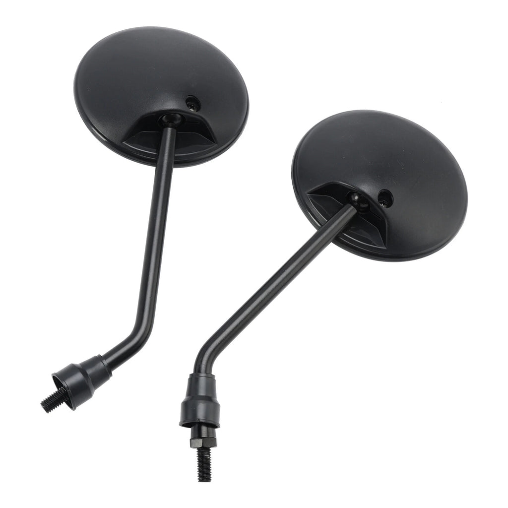 Pair Black Rearview Mirrors M8x1.25 for Simson S50 S51 S53 SR50 KR51 TP