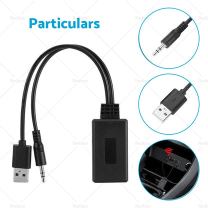 Bluetooth AUX Cable Adapter for BMW 3 Series E90 E91 E92 E93
