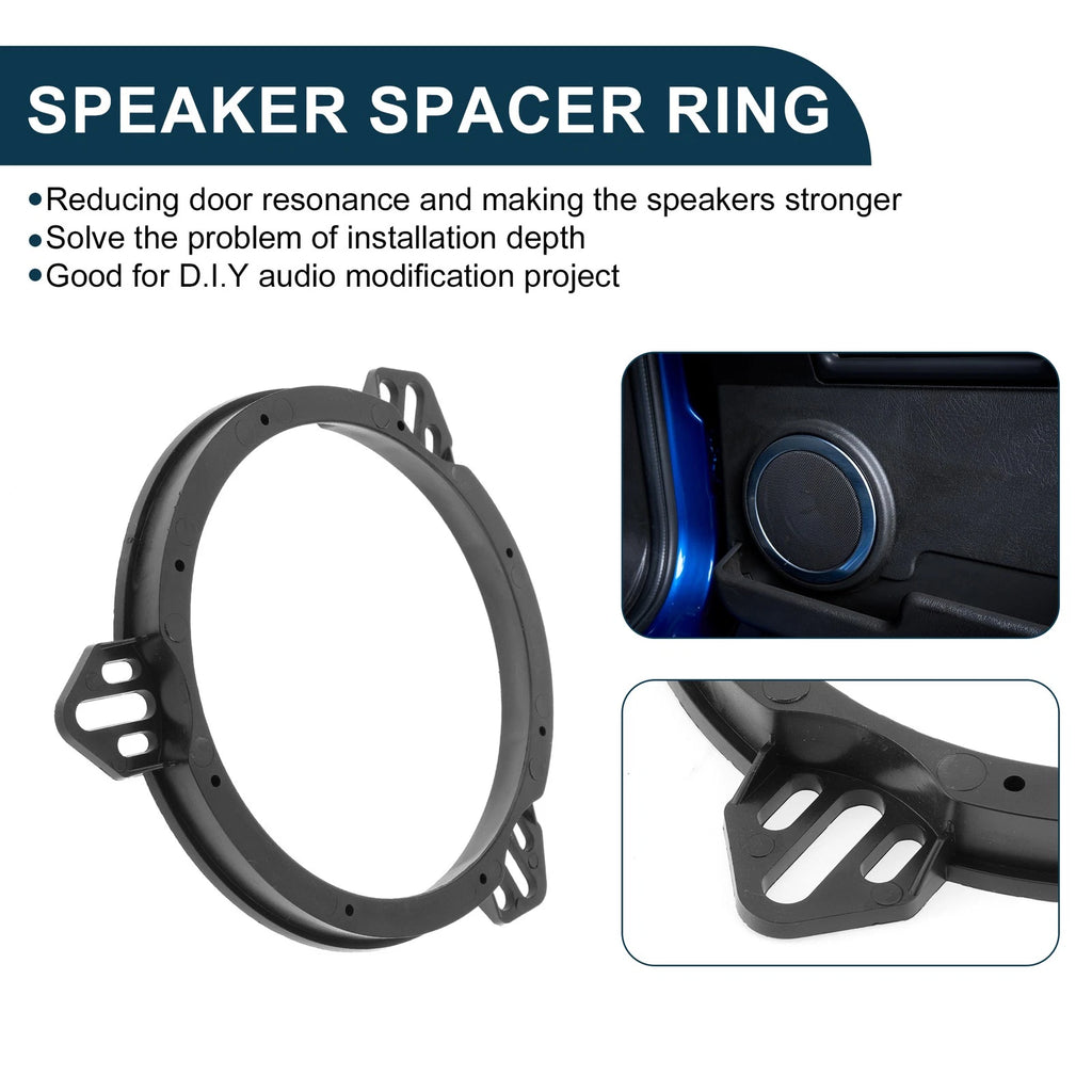2X Speaker Spacer Ring Adapter for Nissan Murano (2008–2017)