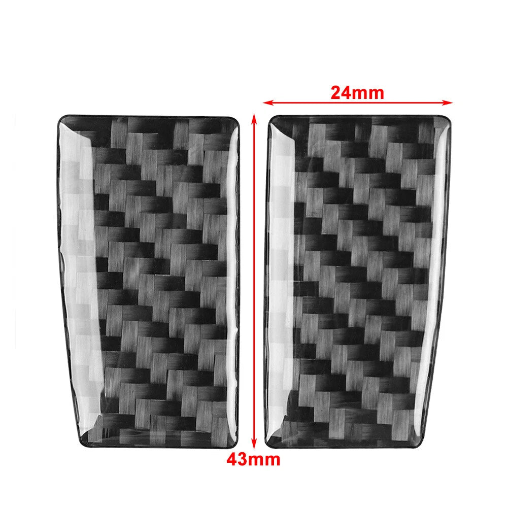 Radio CD Panel Side Button Cover Trim for Volkswagen Passat B5 (2001–2005) Black