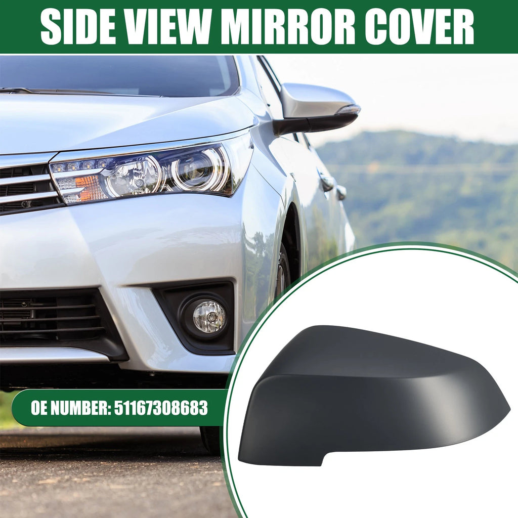 Driver Side Rearview Mirror Cap Replacement for BMW 528i (2011–2016)