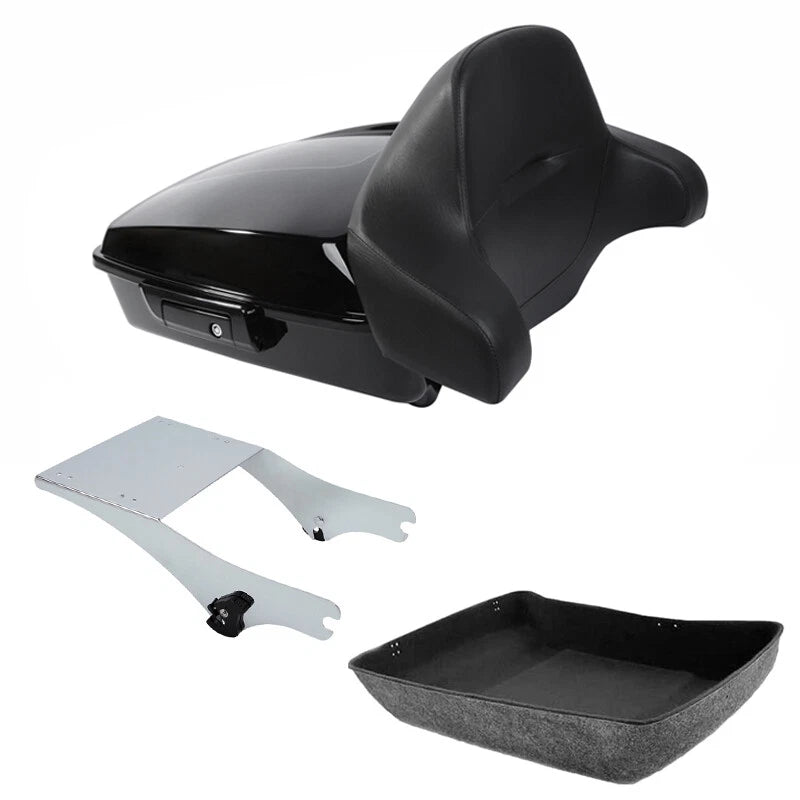Chopped Trunk Backrest Mount for Harley Touring (1997–2008)