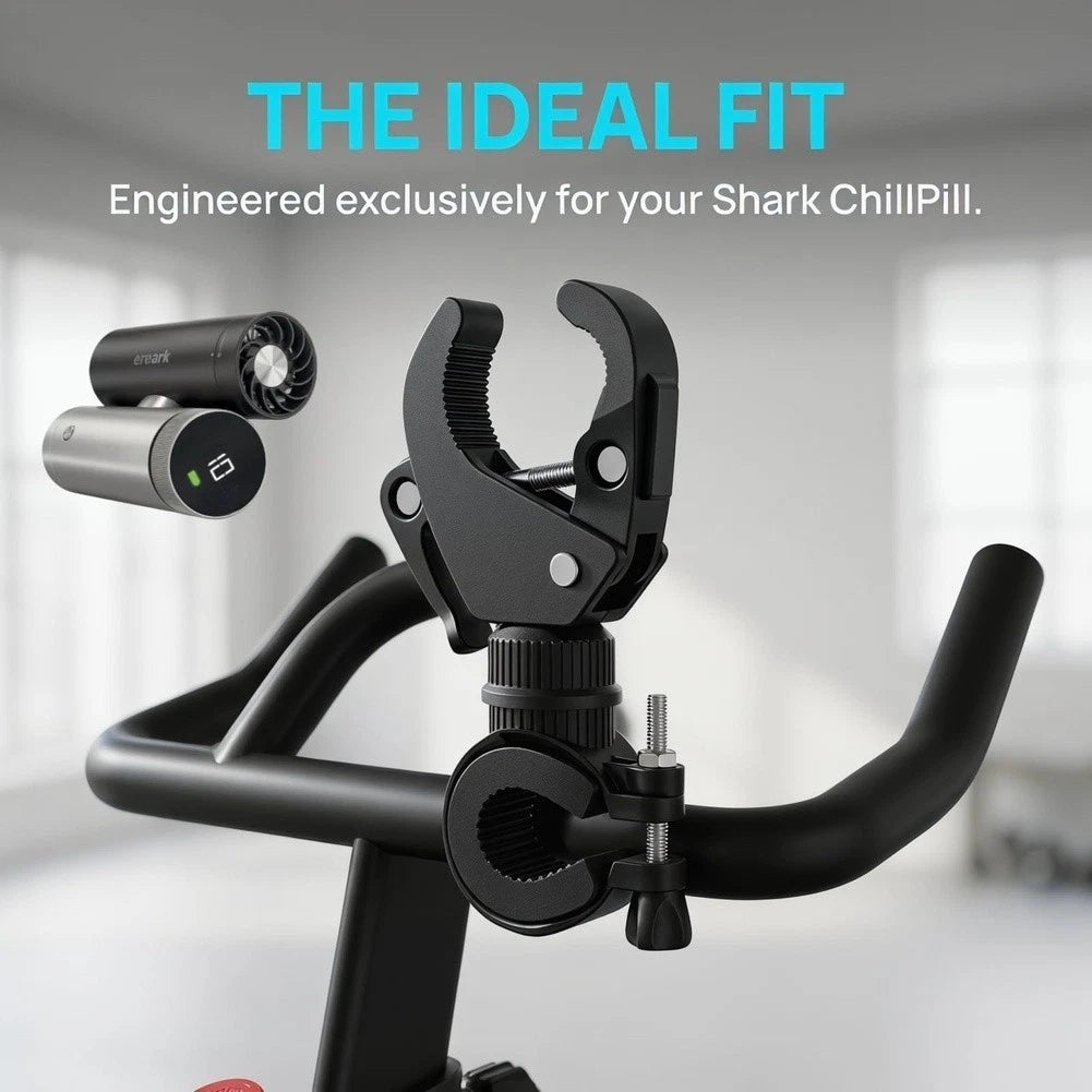 Treadmill Fan Holder Clamp for Hands-free Cooling