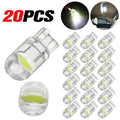 20pcs T10 White COB LED Dome Lights for Interior Applications