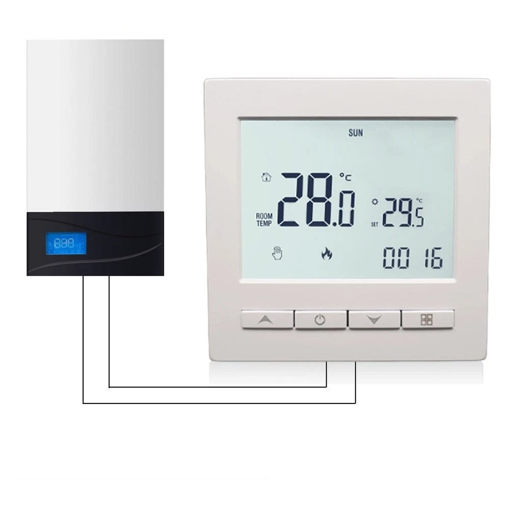 Digital Room Thermostat for Efficient Floor Heating Control