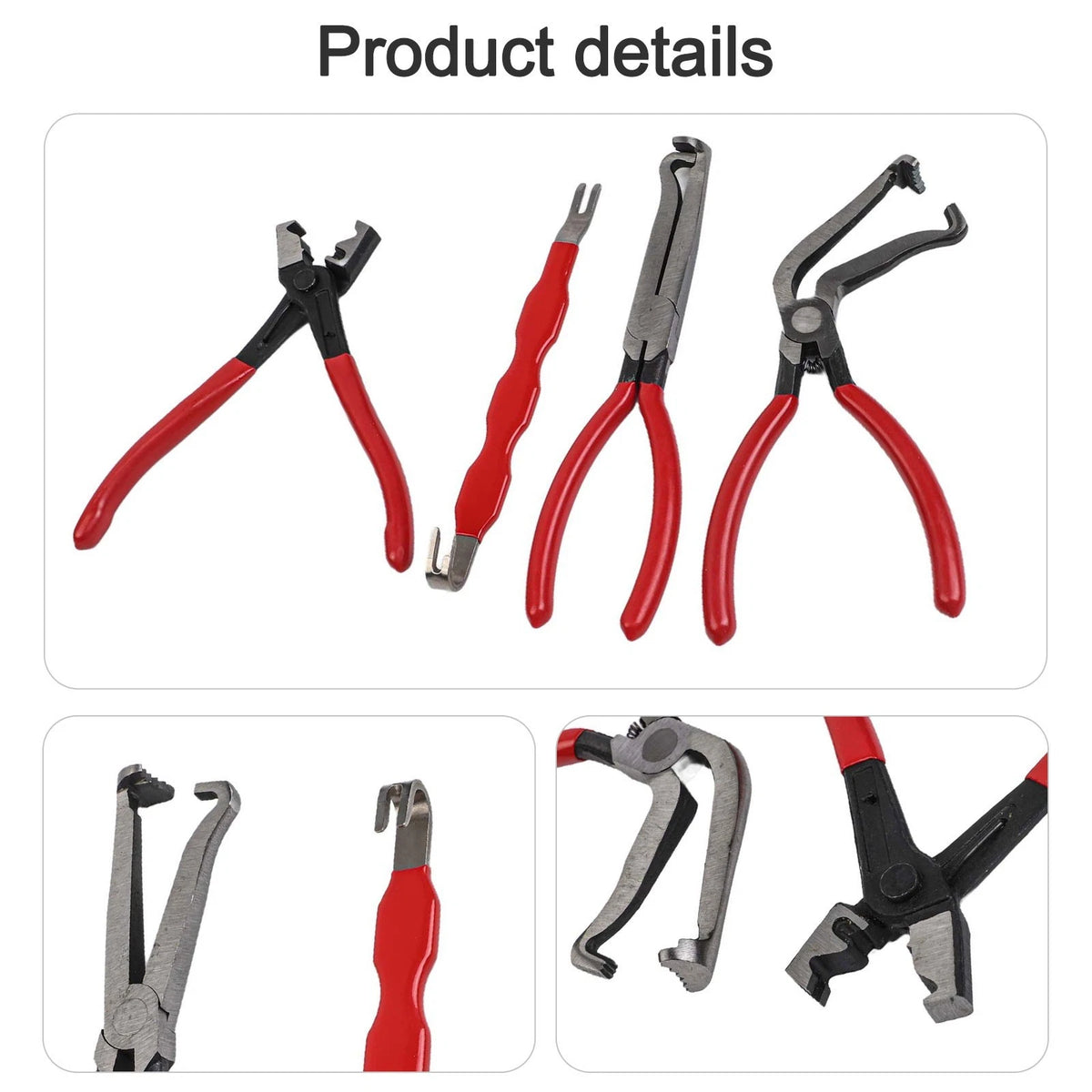 4 Pcs Electrical Disconnect Pliers Set for Mass Air Flow, Ignition Coils