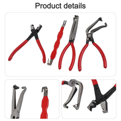 4 Pcs Electrical Disconnect Pliers Set for Mass Air Flow, Ignition Coils