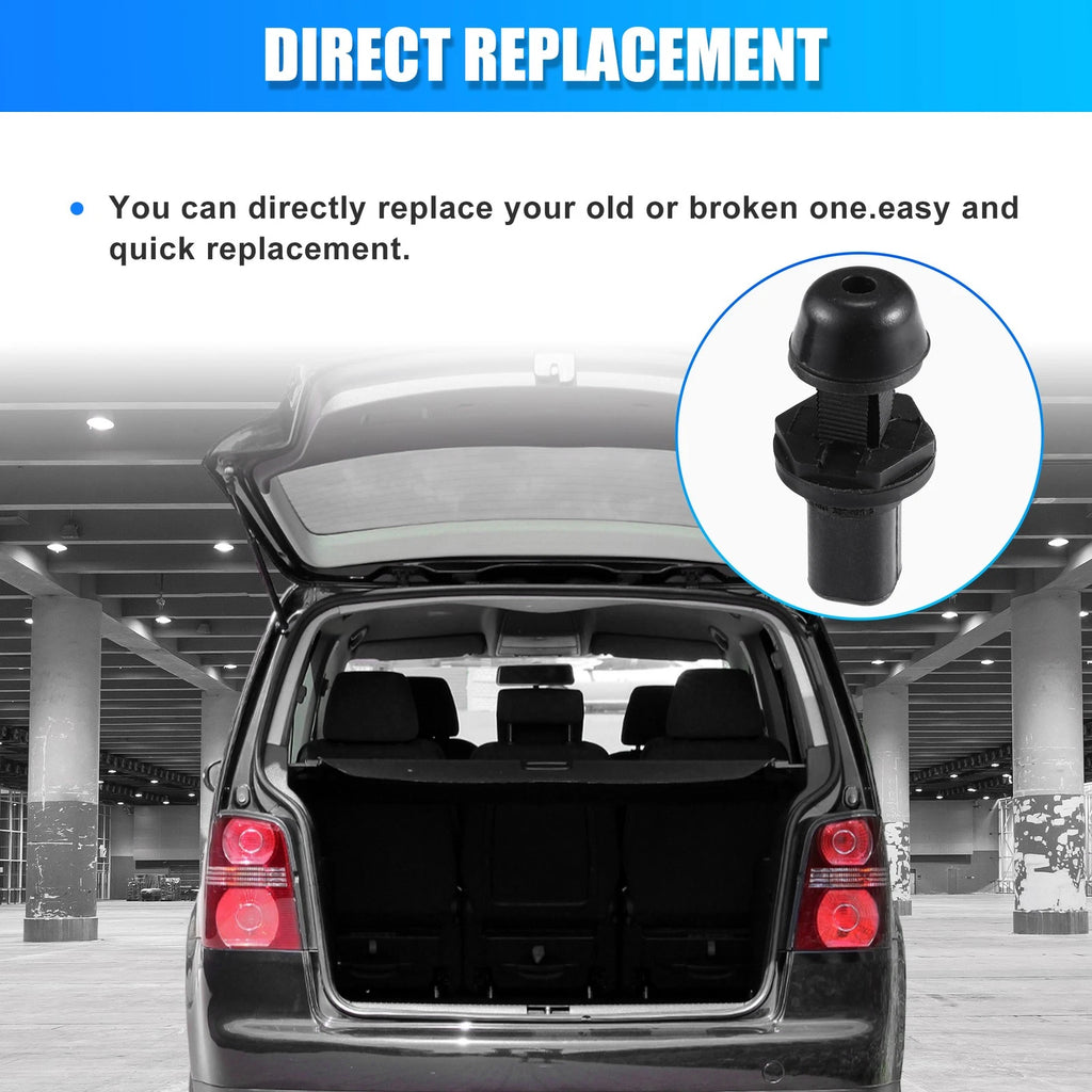 Hood Bumpers 2 Pcs Replacement for Volkswagen Fox 2005–2019 Golf 2004–2010