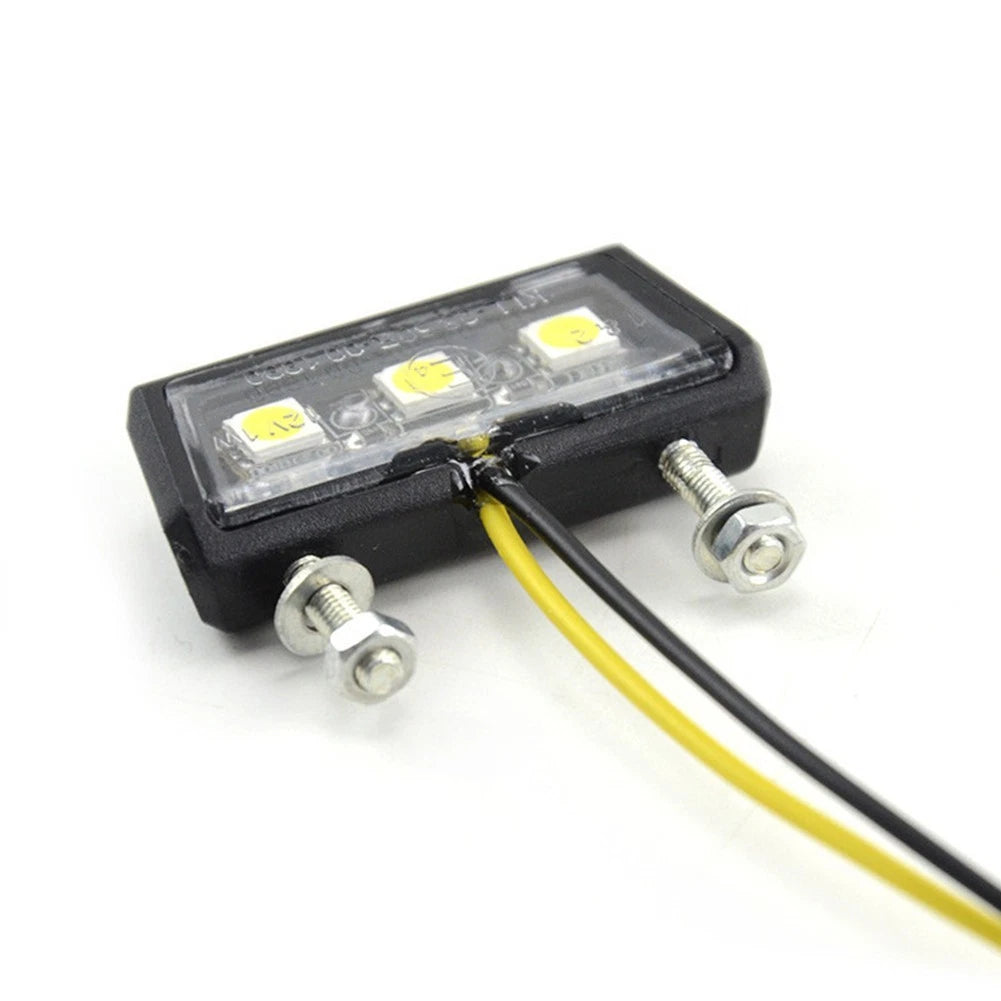 Mini LED License Plate Light for Motorcycle and Car