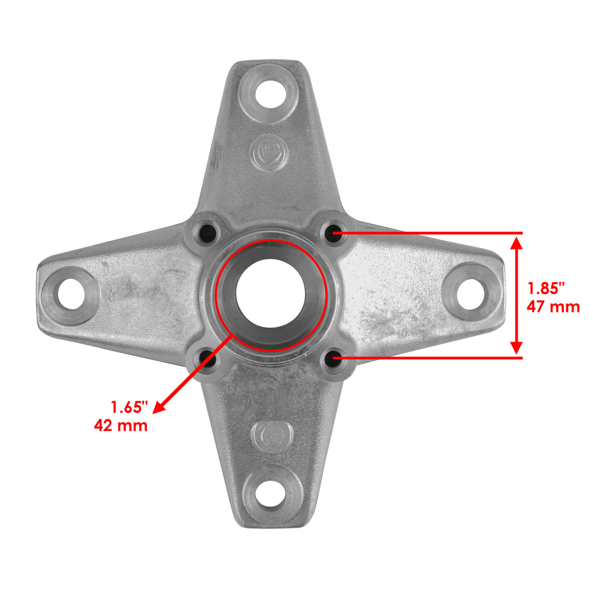 Wheel Hub Front Left Right for Yamaha Raptor 700 700R YFM700R (2006–2013)