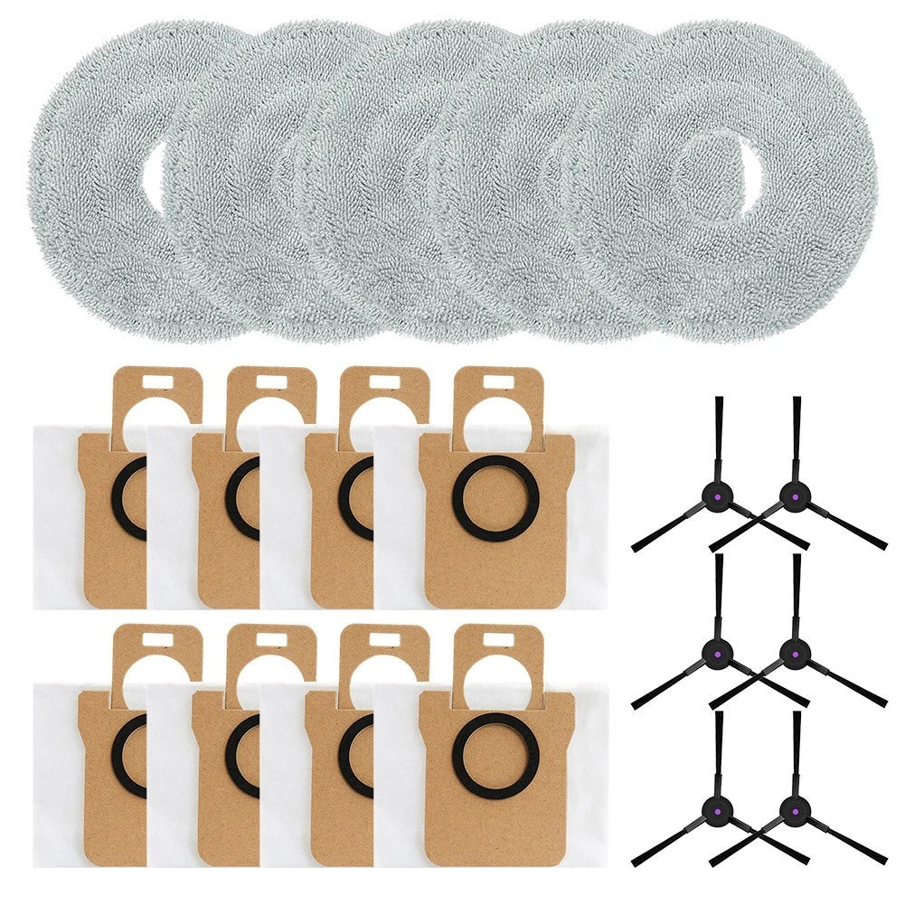 Set of Mop Cloths and Dust Bags for JONR T5 PRO