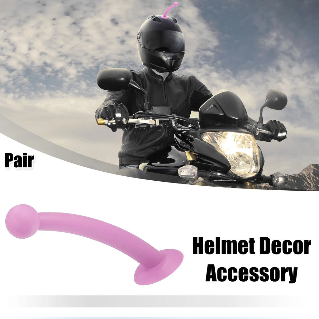 Roof Antenna Ornament Replacement for Car Motorcycle Helmets Light Pink (1-Pack)