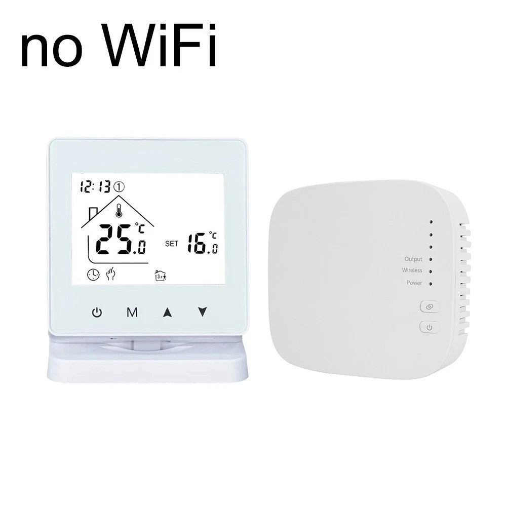 Easily Adjustable RF433 Thermostat for Personalized Heating Comfort