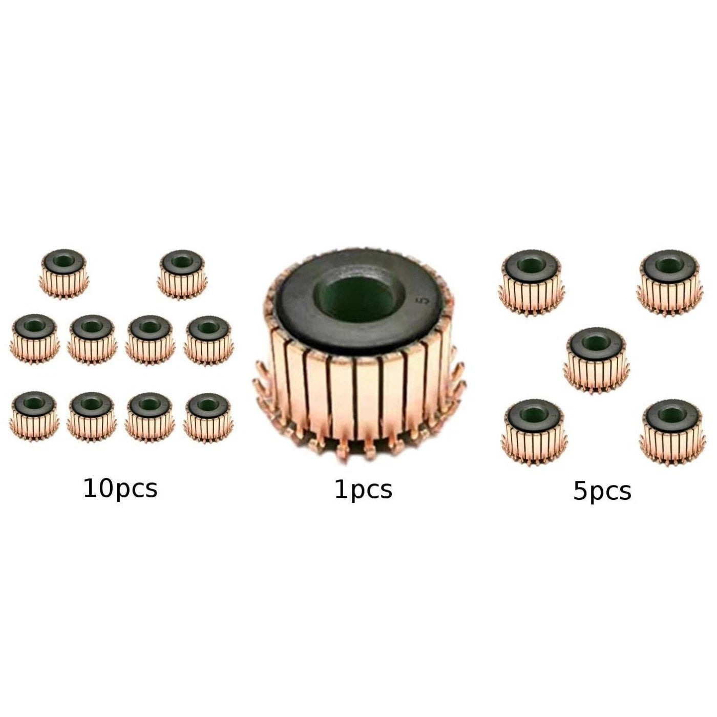 Commutator Motor 24 Gear Teeth Copper for Home Appliances (N/A)