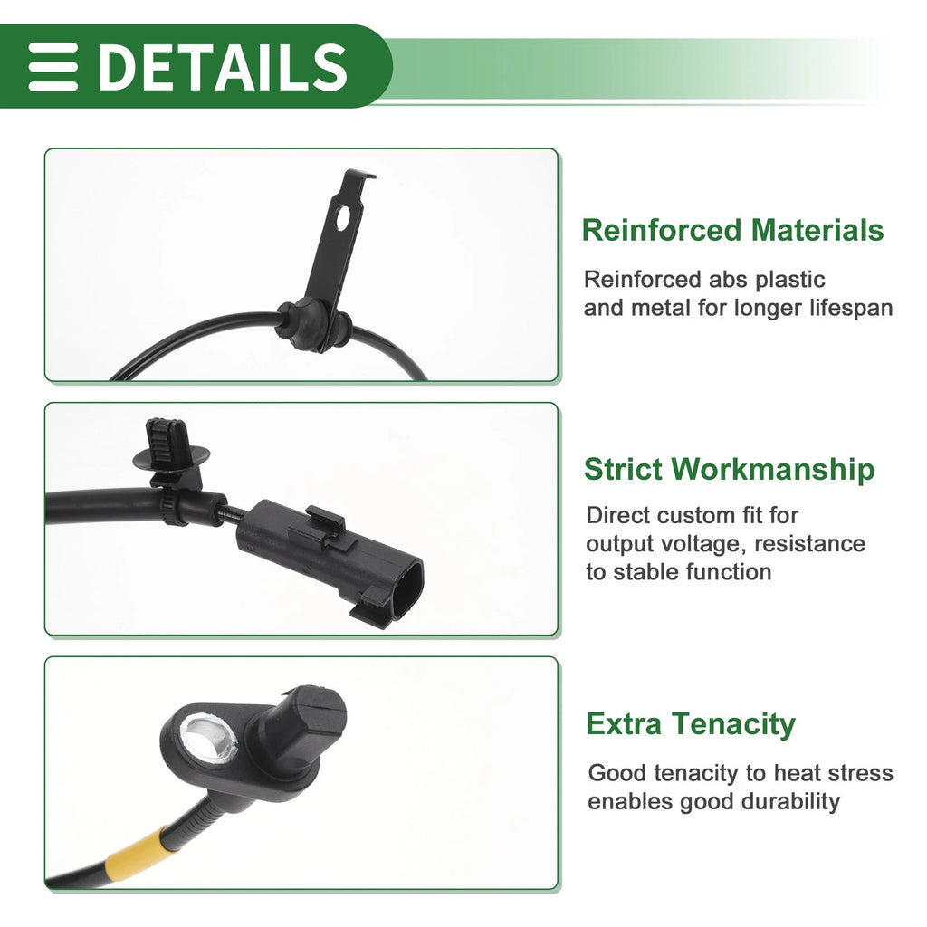 ABS Wheel Speed Sensor No.DG9C2C190DD for Lincoln MKZ (2014–2015)