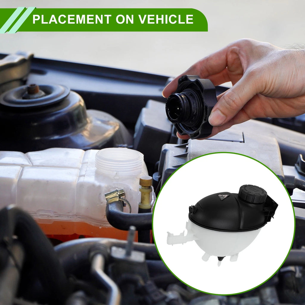Coolant Expansion Tank with Cap Replacement for Mercedes C63 AMG (2012–2015)