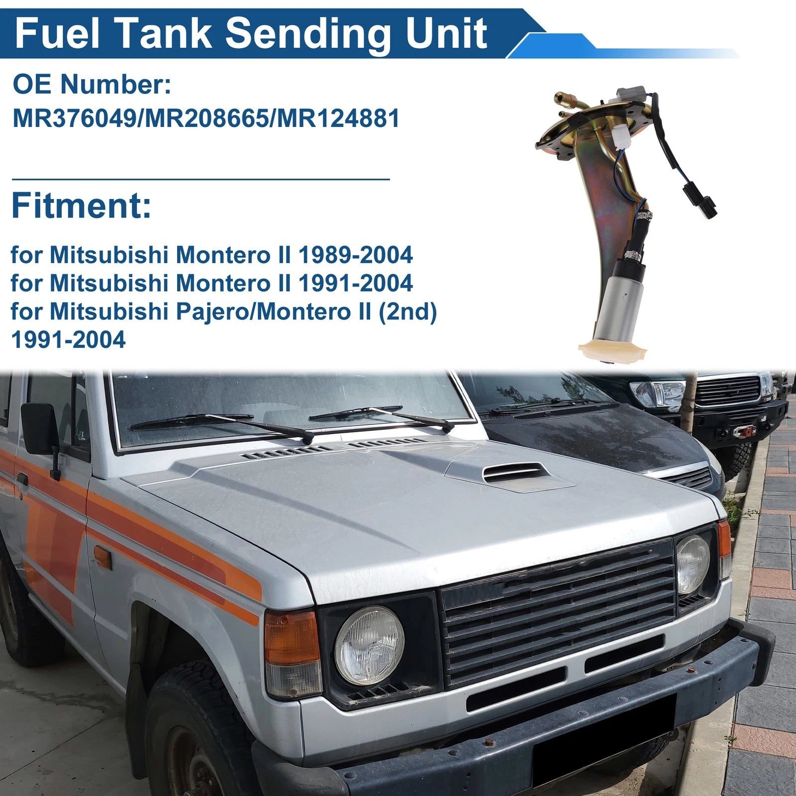 Fuel Level Sending Unit Module for Mitsubishi Montero II (1989–2004) MR376049