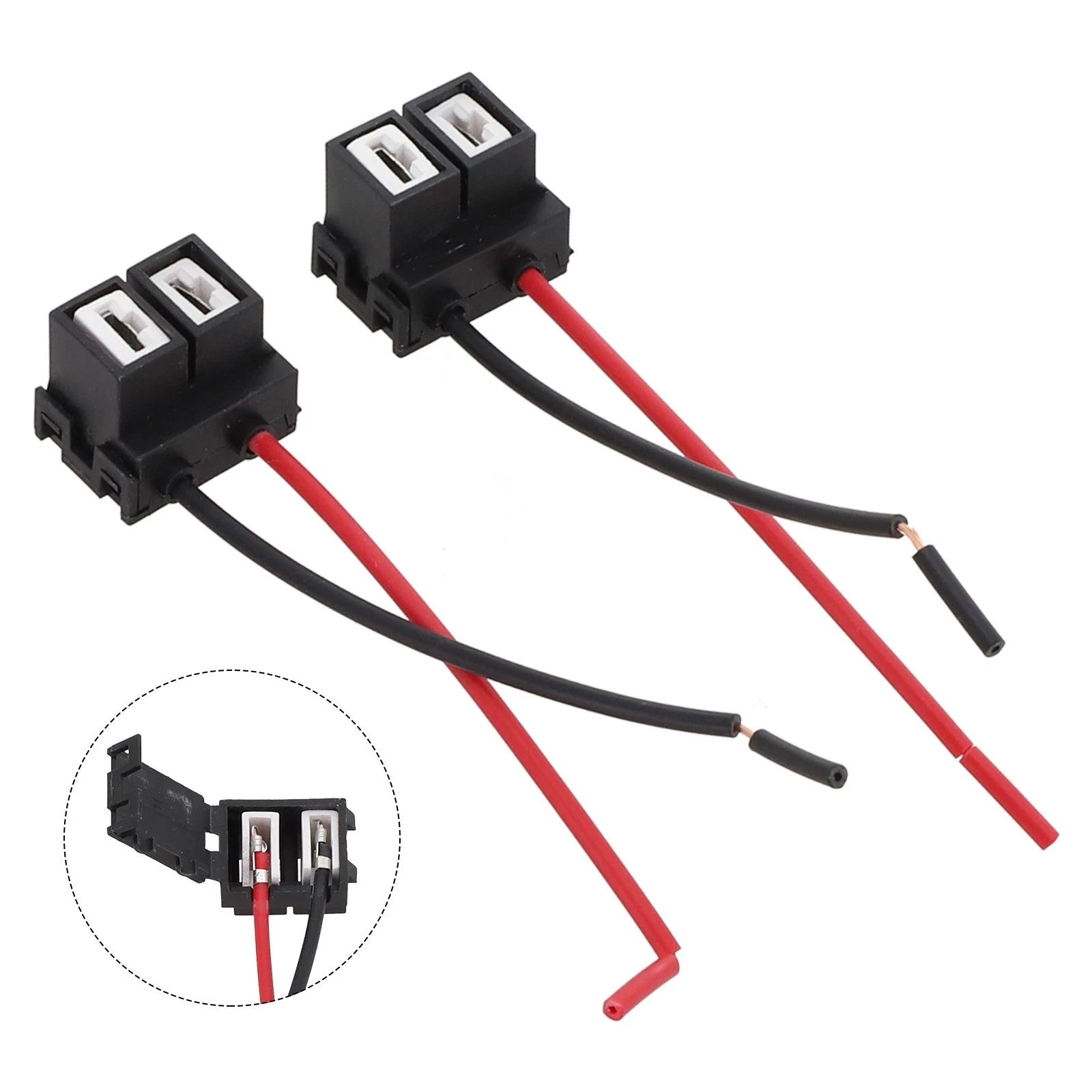 H7 Lamp Holder Bracket Harness for Auto (LED)