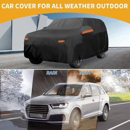 Waterproof Car Cover for Lexus LX (190T-PU, Black)