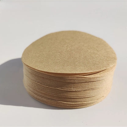100 pcs Coffee Filter Paper for 51mm 53mm 54mm 58mm Drip Brewers