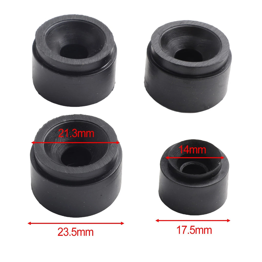 Set of 4 Rubber Grommets for Engine Cover Mounting (Universal)