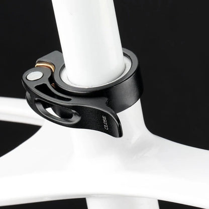Bike Seat Post QR Binder Clamp for (28.6mm, 31.8mm, 34.9mm)