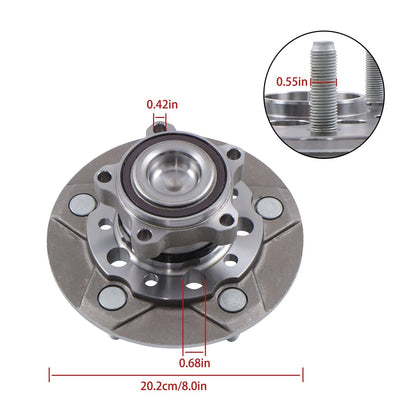 2X Front Wheel Hub Bearing for Ford Transit-150 Transit-250 Transit-350 (2015–2023)