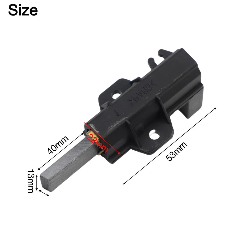 2X Replacement Carbon Brushes for Efficient WF80F5E2W4X Washer (8kg)