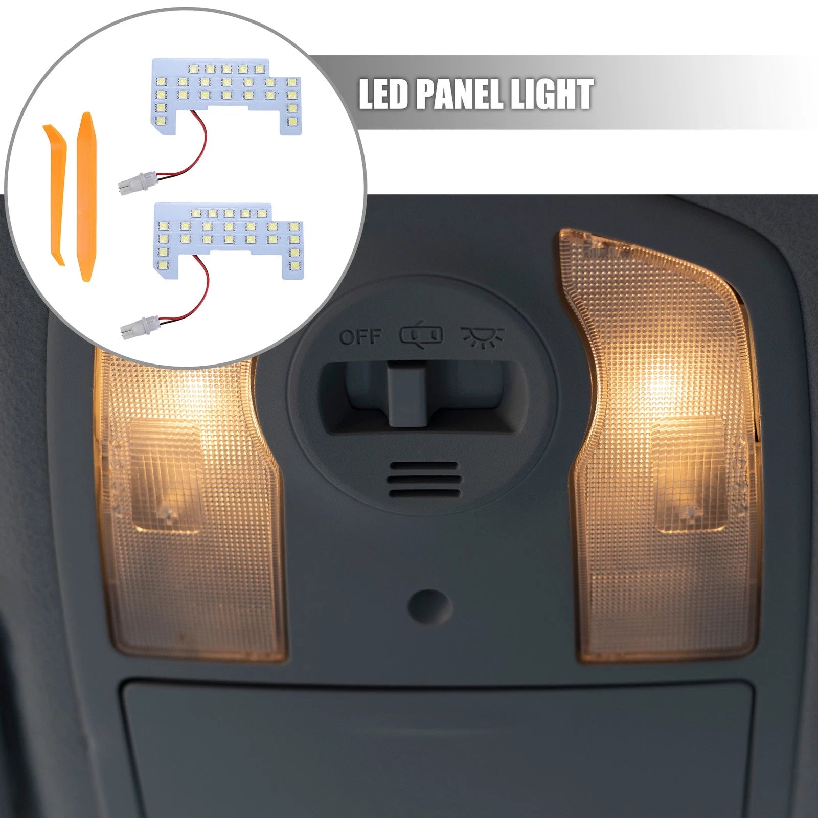 Interior Dome Light Replacement 6000K LED for Honda N-WGN (2013–2022)