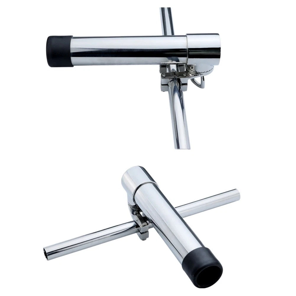 316 Stainless Steel Boat Rod Holder Clamp for Universal Use (Adjustable)