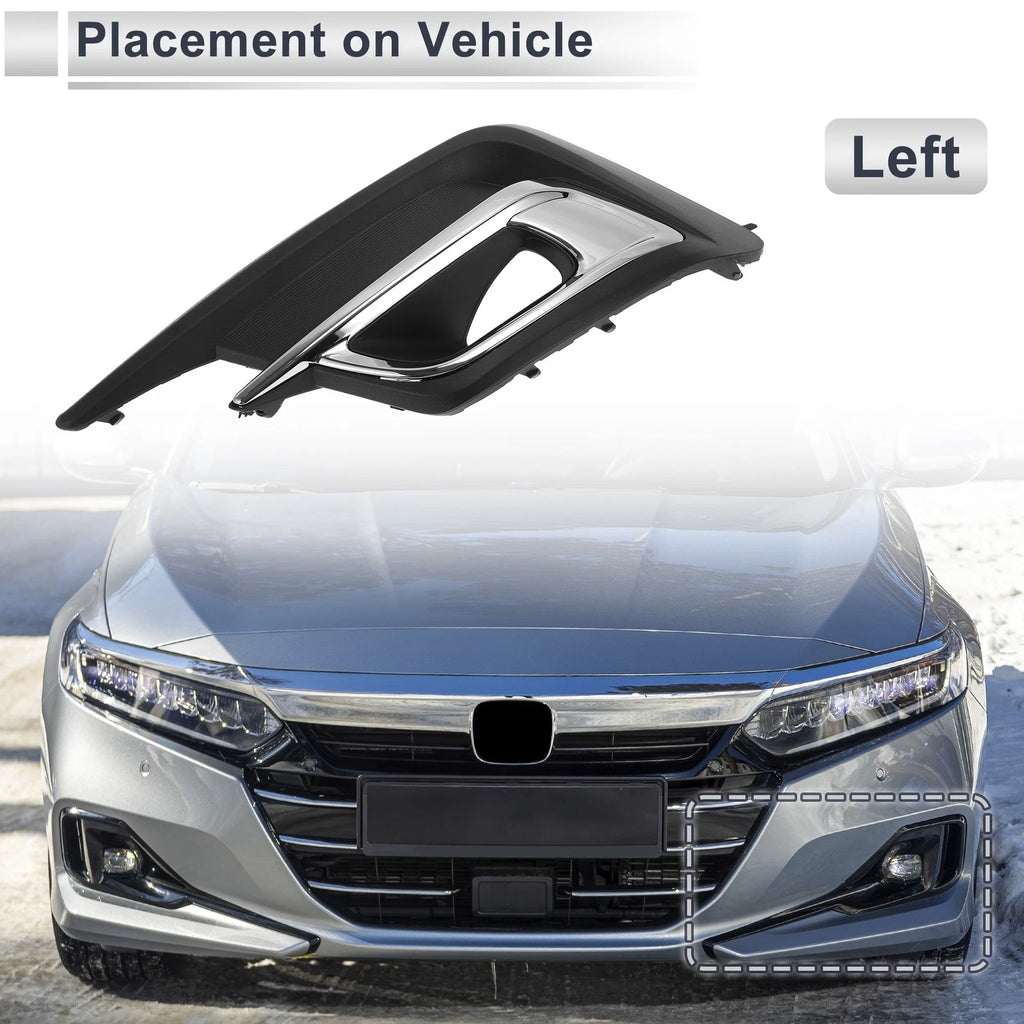 Car Front Left Fog Light Grill Replacement for Subaru Legacy (2018–2019)