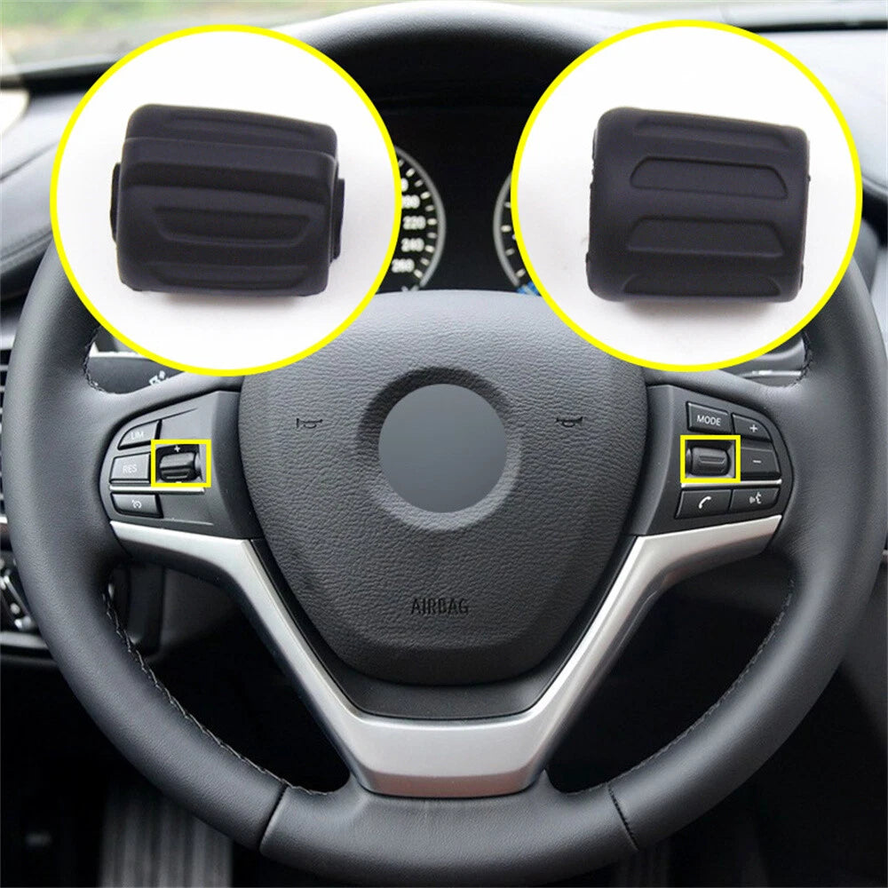 2X Steering Wheel Control Button Roller Switch for BMW X1 (2015–2022), X5 (2014–2020), X6 (2015–2020)