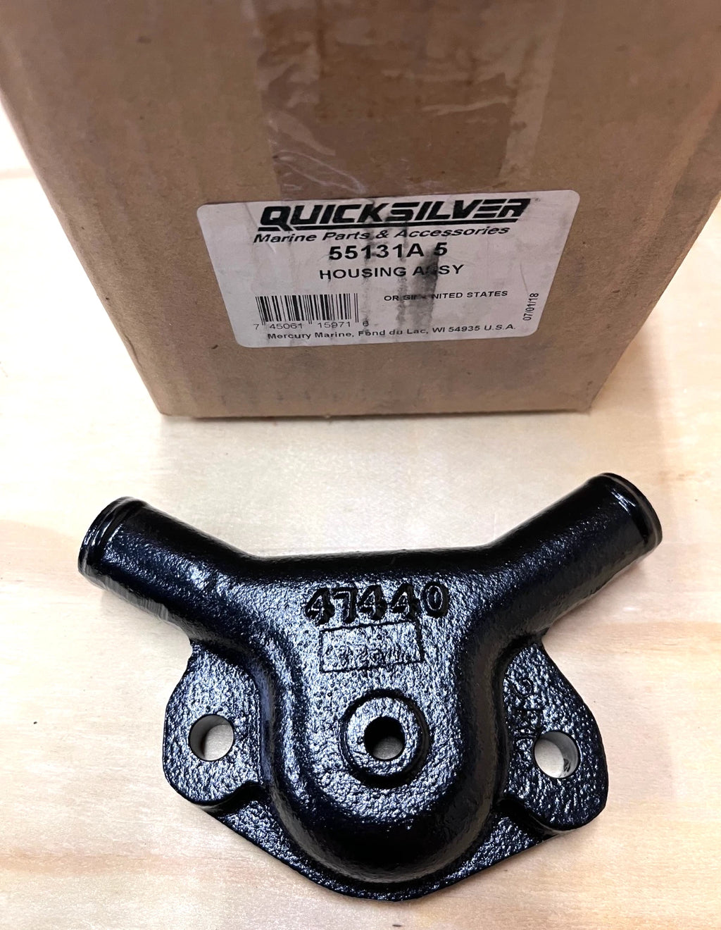 Thermostat Housing for Mercury Marine (Closed Cooling) (55131A)