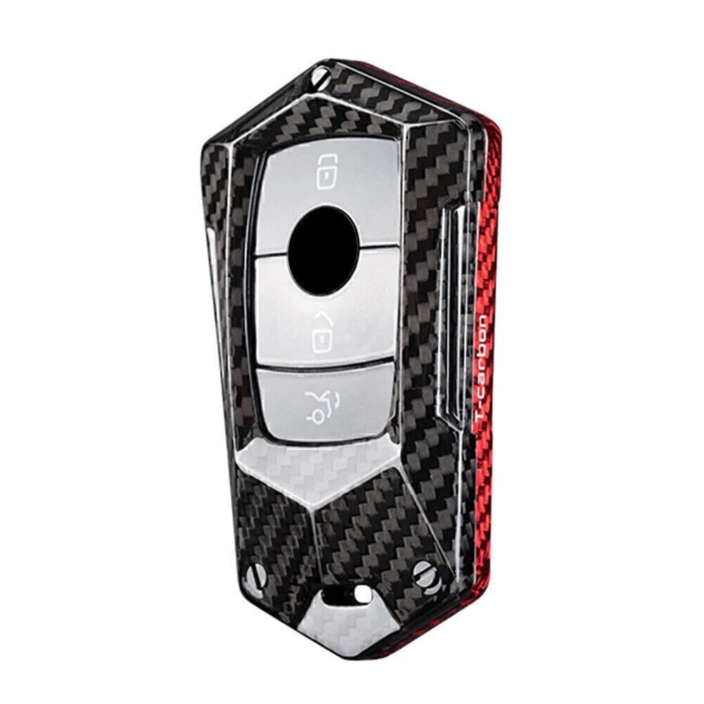 Key Shell Housing Case for Mercedes Benz E-Class W213 (2017–2023) Carbon Fiber