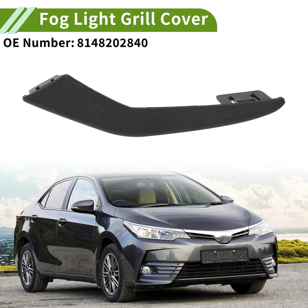 Front Left Fog Light Grill Replacement for Toyota Corolla (2019–2021)