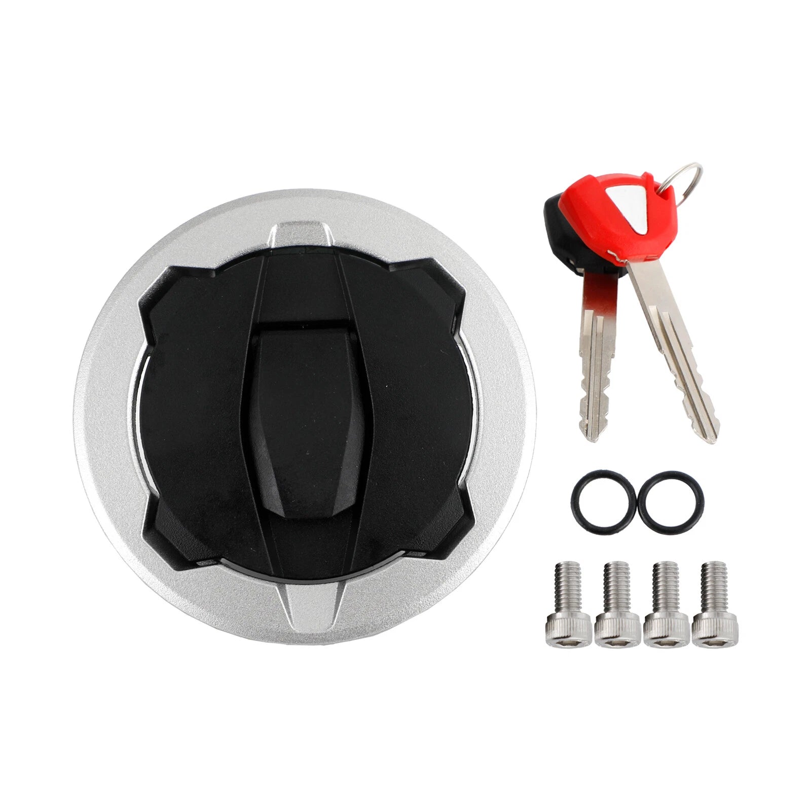 Fuel Tank Lock Cap for Kawasaki KLX230 Versys-X 250 300 1000 ZR Z 400 650 (2017–2022)