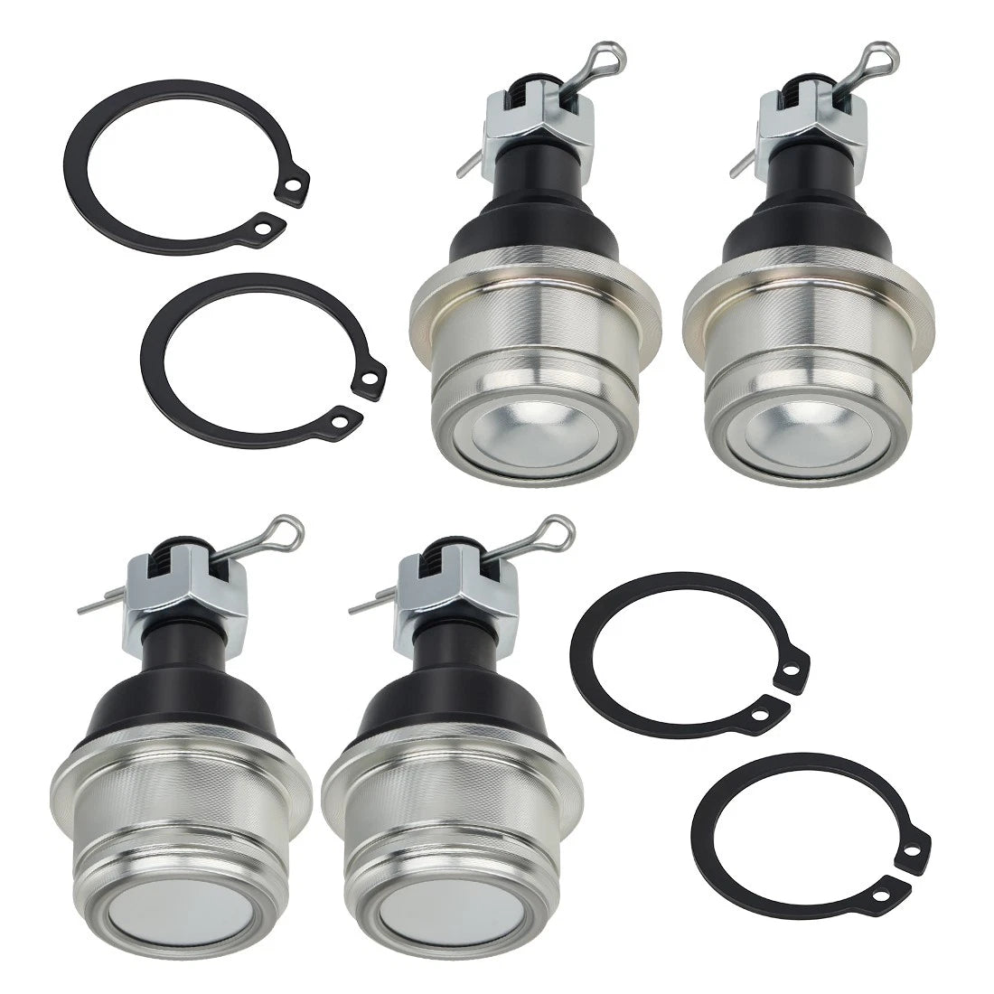4X Upper & Lower Ball Joints for Honda Rancher TRX350 400 420 (2000–2023)