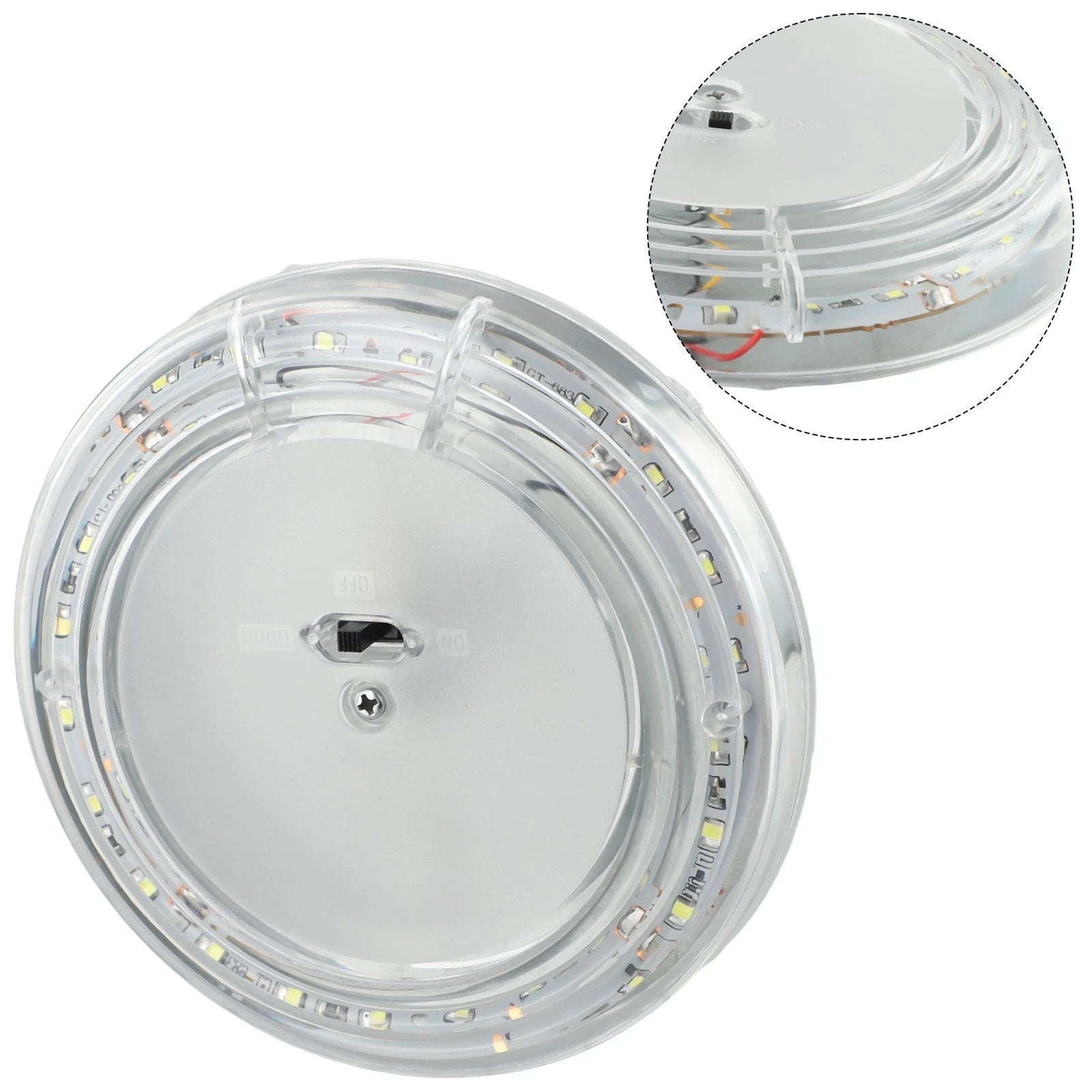 12V LED Roof Ceiling Interior Light for Camper Van Boat Bus Caravan