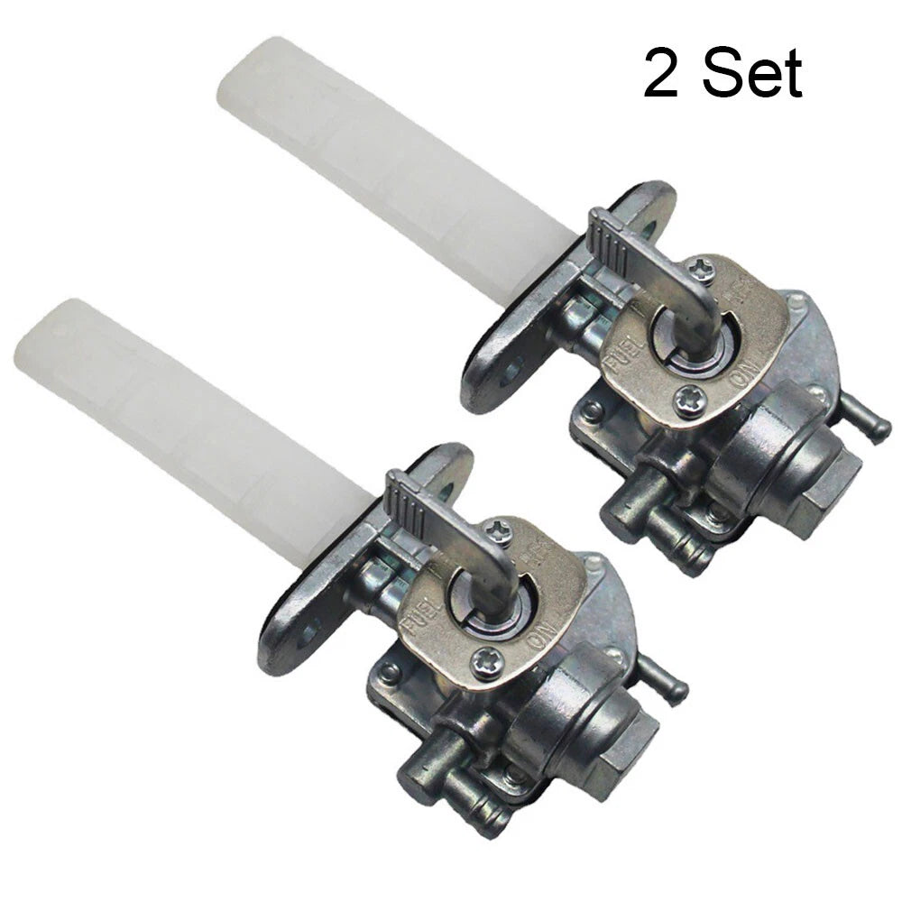 2Pc Gas Tank Fuel Valve Petcock Switch for Kawasaki Vulcan 800 & ZR1200 (1996–2006) 51023-1260