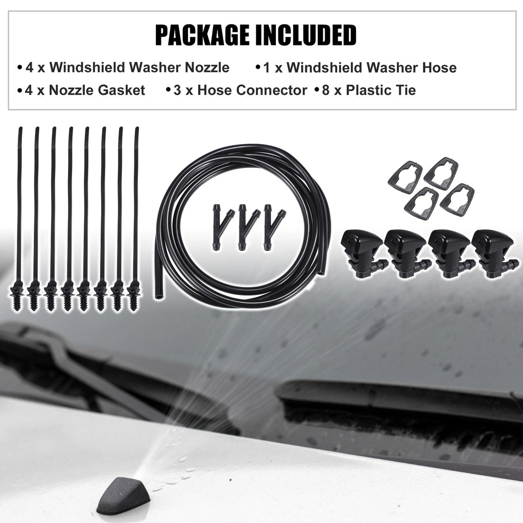 Windshield Washer Nozzle Spray Kit for GMC Acadia (2014–2015)